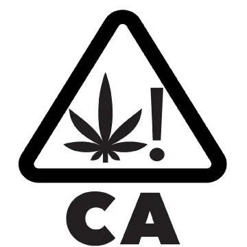 California Compliant THC Labels - Rolls of 1,000