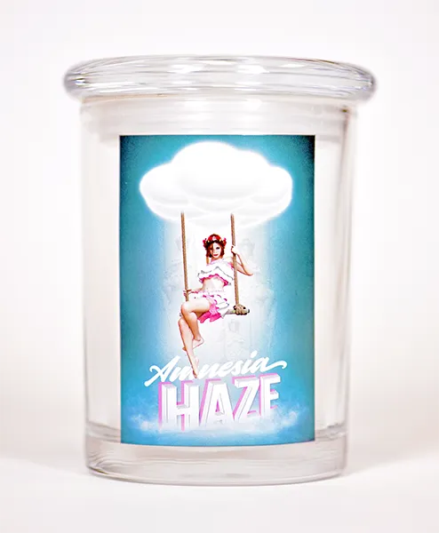 “Amnesia Haze” Stash Jar for 1+ oz