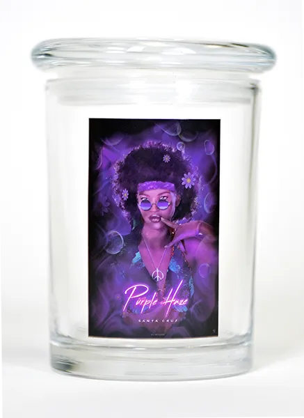 “Purple Haze” Stash Jar for 1+ oz