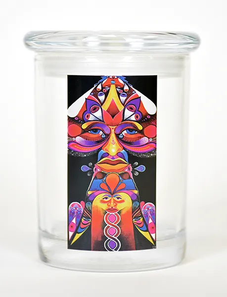 “Psychoactive Entity” Stash Jar for 1+ oz