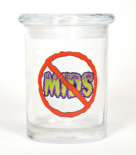 “No Mids” Stash Jar for 1+ oz