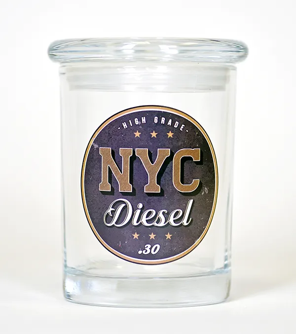 “NYC Diesel” Stash Jar for 1+ oz