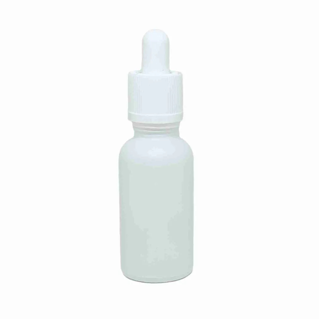 30ML Glass Child Resistant Tincture Bottle - Matte White