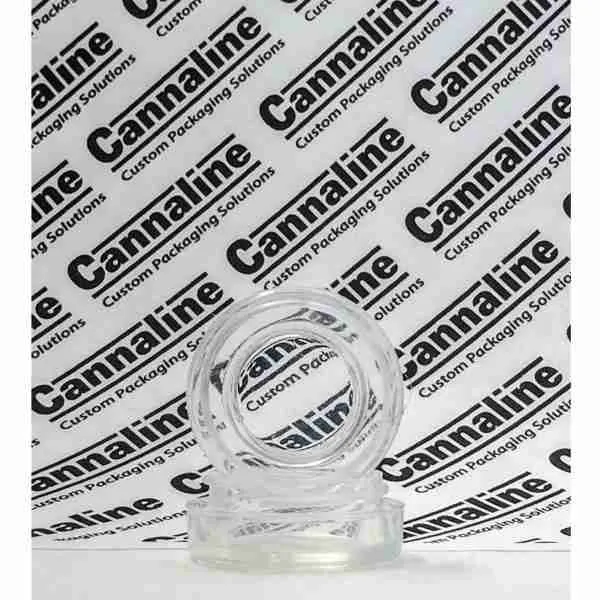 7ml Ultra Clear Base Silicone Concentrate Containers - Ultra Clear Lid