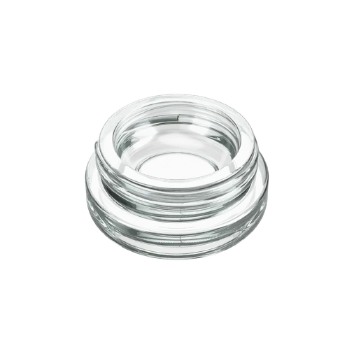 9 ML Child Resistant Clear Glass Concentrate Jar