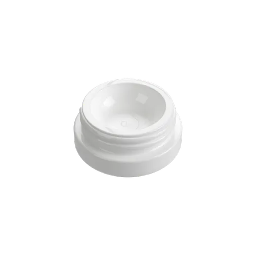 5 ML Solid White Glass Child Resistant Concentrate Jar