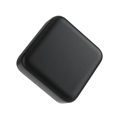 9 ML Square Matte Black Child Resistant Smooth Push Down &amp; Turn Plastic Lids W/ PTFE Liner