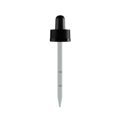 Child Resistant Pipette Top for the 30ML Translucent Blue Glass Child Resistant Tincture Bottle- Pipette / Top Only, Bottle sold separately