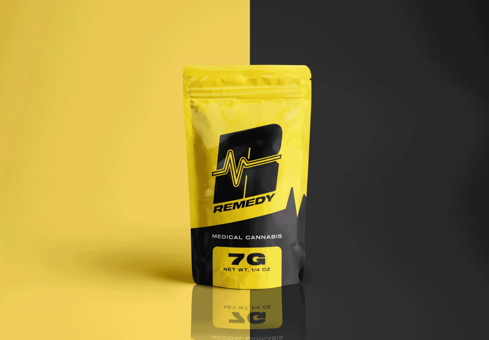 Animated custom smell proof bag work sample